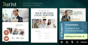 Free Download Jurist - Law Firm & Attorney WordPress Theme 1.0.0 [Latest Version]