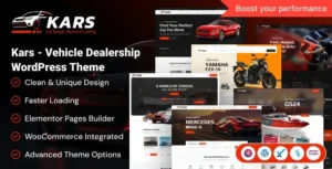 Free Download Kars - Vehicle Dealership WordPress Theme 2.0.0 [Latest Version]