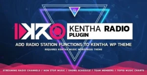 Free Download Kentha Radio - Addon for Kentha Music WordPress Theme 2.2.0 [Latest Version]
