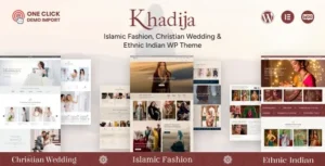 Free Download Khadija - Fashion WooCommerce Theme 1.0.5 [Latest Version]