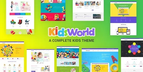 Free Download Kids Heaven – Children Education Theme 3.8 [Latest Version]
