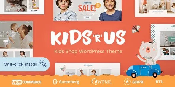 Free Download Kids R Us – Toy Store and Kids Clothes Shop Theme 1.2.4 [Latest Version]