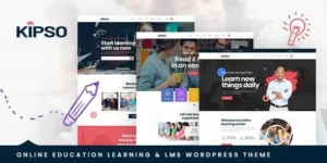 Free Download Kipso - Education LMS WordPress Theme 1.3.6 [Latest Version]