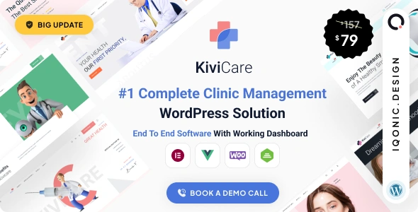 Free Download KiviCare Medical Clinic & Patient Management WordPress Theme 2.2.23 [Latest Version]
