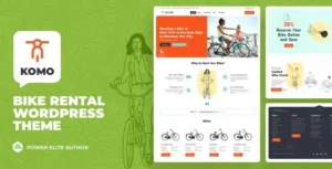 Free Download Komo – Bike Rental Shop WordPress Theme 35 [Latest Version]