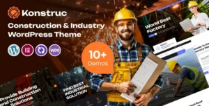 Free Download Konstruc - Construction & Industry WordPress Theme 1.0.1 [Latest Version]