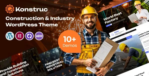 Free Download Konstruc – Construction & Industry WordPress Theme 1.0.1 [Latest Version]