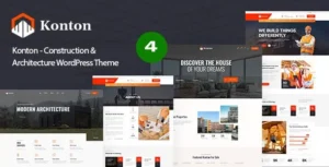 Free Download Konton – Construction & Architecture WordPress Theme 1.0.3 [Latest Version]