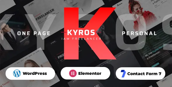 Free Download Kyros – Personal Portfolio CV Resume Theme 1.0 [Latest Version]