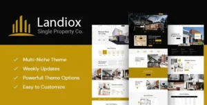 Free Download Landiox - Single Property WordPress Theme 1.0.6 [Latest Version]