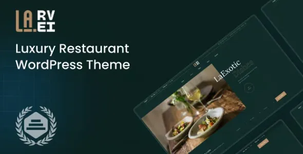 Free Download La.Revi – Luxury Restaurant WordPress Theme 1.0 [Latest Version]
