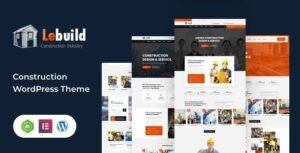 Free Download Lebuild Construction Industry Company WordPress Theme 2.0.0 [Latest Version]