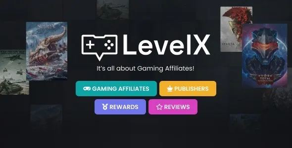 Free Download LevelX – Gaming Affiliate WordPress Theme 1.6 [Latest Version]