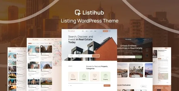 Free Download Listihub – Listing WordPress Theme 1.0.6 [Latest Version]