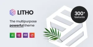 Free Download Litho – Multipurpose Elementor WordPress Theme 3.6 [Latest Version]