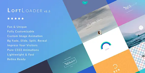Free Download LoftLoader Pro Preloader Plugin for WordPress 2.6 [Latest Version]