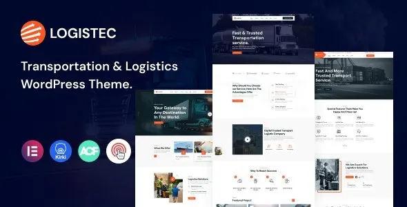Free Download Logistec – Transportation & Logistics WordPress Theme 1.3 [Latest Version]