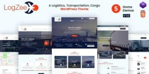 Free Download Logzee - Logistics, Transportation, Cargo WordPress Theme 1.3 [Latest Version]