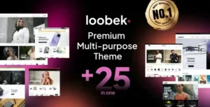 Free Download Loobek Elementor Multipurpose WooCommerce Theme 1.5.6 [Latest Version]