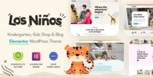 Free Download Los Ninos – Children Education WordPress Theme 1.0.15 [Latest Version]