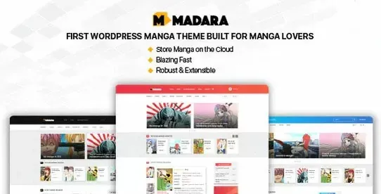 Free Download Madara – WordPress Theme for Manga 2.2.7.1 [Latest Version]