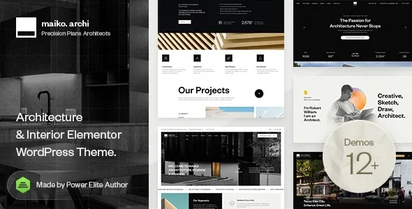 Free Download Maiko – Architecture and Interior Design WordPress Theme 1.0.1 [Latest Version]