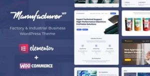 Free Download Manufacturer – Factory Industrial Theme 1.3.13 [Latest Version]