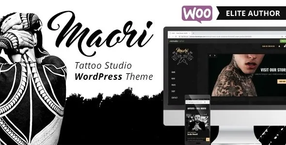 Free Download Maori – Tattoo Studio WordPress Theme 1.5.2 [Latest Version]
