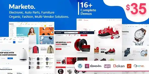 Free Download Marketo – ECommerce & Multivendor A Woocommerce WordPress Theme 5.3.2 [Latest Version]