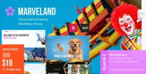 Free Download Marveland – Theme Park & Festival WordPress Theme 1.3 [Latest Version]