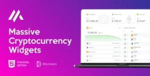 Free Download Massive Cryptocurrency Widgets | Crypto Plugin 3.3.1 [Latest Version]