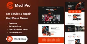 Free Download Mechpro – Car Service & Repair WordPress Theme 1.0.0 [Latest Version]
