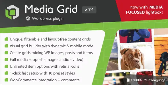 Free Download Media Grid – WordPress Responsive Portfolio 9.5.1 [Latest Version]