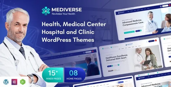 Free Download Mediverse – Health Medical Clinic WordPress Theme 1.0.0 [Latest Version]