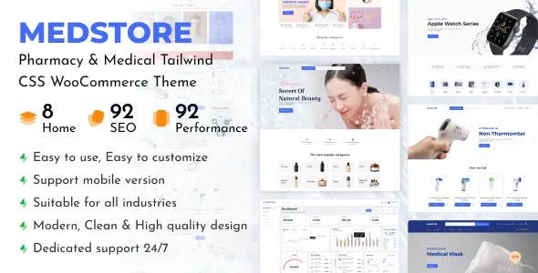 Free Download Medstore – Responsive WooCommerce WordPress Theme 1.0.0 [Latest Version]