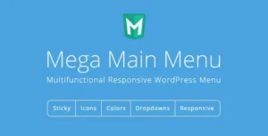 Free Download Mega Main Menu WordPress Menu Plugin 2.2.4 [Latest Version]