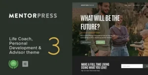 Free Download MentorPress - Life Coach & Advisor WordPress theme 3.1 [Latest Version]