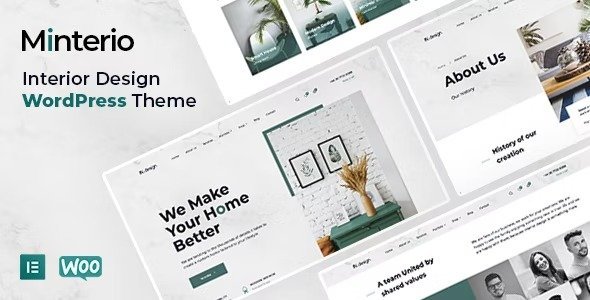 Free Download Minterio – Interior Design WordPress Theme 1.4.1 [Latest Version]