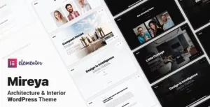 Free Download Mireya - Interior Design WordPress Theme 1.2.9 [Latest Version]