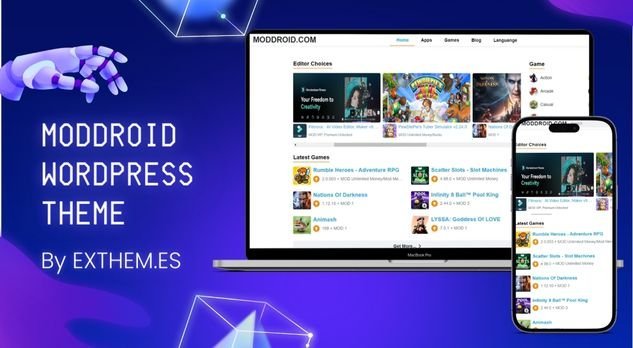 Free Download Moddroid WordPress Theme Premium 9.6 [Latest Version]