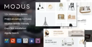 Free Download Modus – Modern Furniture WooCommerce Theme 2.1.3 [Latest Version]