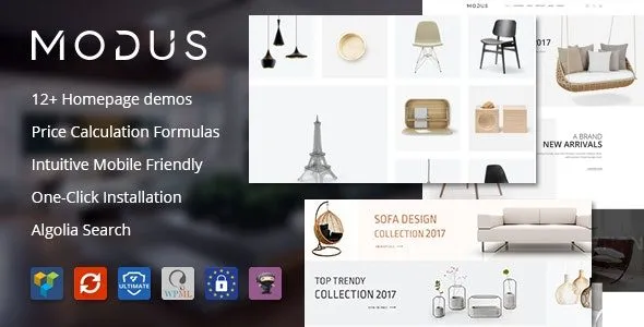 Free Download Modus – Modern Furniture WooCommerce Theme 2.1.3 [Latest Version]