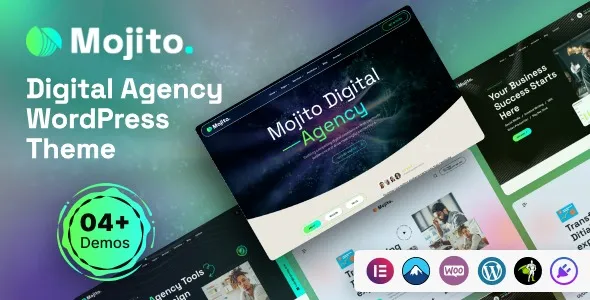 Free Download Mojito – Digital Agency WordPress Theme 1.0.0 [Latest Version]