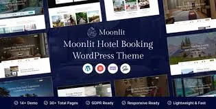 Free Download Moonlit – Hotel Booking WordPress Theme 1.2.1 [latest Version]
