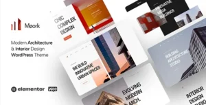 Free Download Moork - Architecture & Interior Design WordPress Theme 1.1.0 [Latest Version]