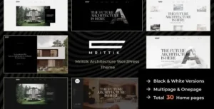 Free Download Mrittik Architecture and Interior Design Theme 1.0.5 [Latest Version]