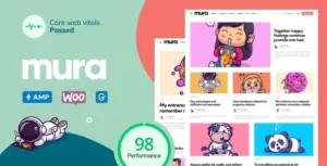 Free Download Mura WordPress Theme for Content Creators 1.6.6 [Latest Version]