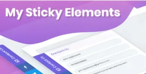 Free Download My Sticky Elements – WordPress Plugin 2.0.7 [Latest Version]