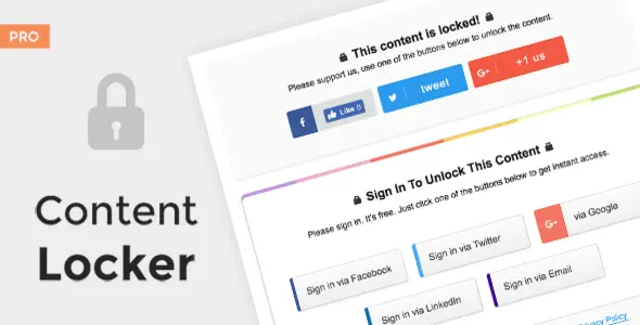 Free Download MyThemeShop Content Locker Pro 1.0.16 [Latest Version]