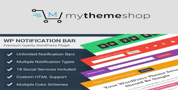 Free Download MyThemeShop WP Notification Bar Pro 1.2.11 [Latest Version]